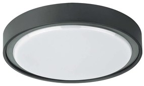 Φωτιστικό Οροφής - Πλαφονιέρα Anabella 4257301 D:300XH:44 Anthracite Viokef ABS