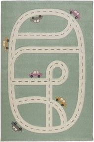 Χαλί Yolo 64182-240 Green-Beige Βιοκαρπέτ 140X200cm