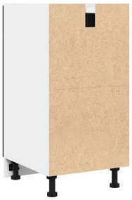 vidaXL Συρταριέρα Κάτω από Ράφι - Μαύρο Δρυς, 40 x 46 x 81.5 εκ, Φτιαγμένη από Επεξεργασμένο Ξύλο