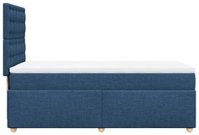 ΚΡΕΒΑΤΙ BOXSPRING ΜΕ ΣΤΡΩΜΑ ΜΠΛΕ 100 X 200 ΕΚ. ΥΦΑΣΜΑΤΙΝΟ 3291211