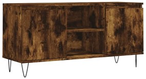 vidaXL Έπιπλο Τηλεόρασης Καπνιστή Δρυς 104 x 35 x 50 εκ. Επεξεργ. Ξύλο