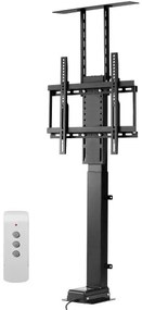 VEVOR Motorized TV Lift Stand Mount Bracket 132 lbs Load with Remote Control