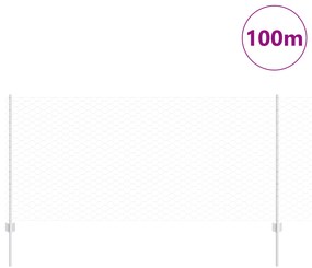 vidaXL Posts φράχτη  22 τεμ U-Channel 100 εκ Γαλβανισμένο Ατσάλι