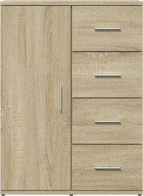 vidaXL Ντουλάπι Sonoma Δρυς 59x39x80 εκ. Επεξεργασμένο Ξύλο