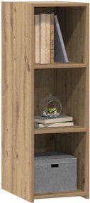 vidaXL Πλαϊνό γραφείο Artisan Δρυς 30 x 41 x 93 εκ Επεξεργασμένο Ξύλο