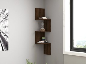 Wall Shelf Zikzak - Walnut Walnut