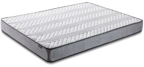 Στρώμα Silver Orthopedic 480NRN1298 150x200cm Multi Spring White-Grey Διπλό