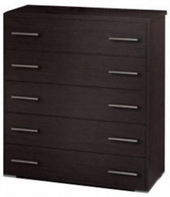 Intrahome Συρταριέρα με 5 συρτάρια σε χρώμα βέγγε 80x45x90 Intrahomesa-00652627