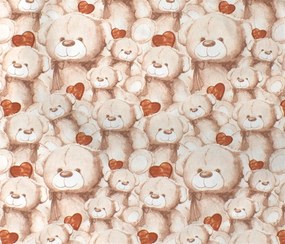 ΠΑΝΑ ΧΑΣΕΣ bebe Teddy Bear 535 80X80 Beige Cotton 100%