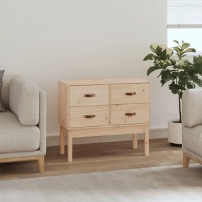 vidaXL Ντουλάπι Κονσόλα 90 x 40 x 78 εκ. από Μασίφ Ξύλο Πεύκου