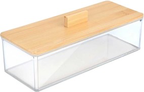 Κουτί Αποθήκευσης (23.3x9.4x8.8) Homely Bamboo Essentials 02-17668