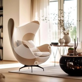 Intra Συλλεκτικό Ξύλινο Παζλ Plywood  4mm - Κομψό σαλόνι με μεγάλο παράθυρο και άνετα καθίσματα Σε Ξύλινο Κουτί - Διαστάσεις Puzzle: 10x10 cm – 25 κομμάτια
