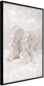 Αφίσα - Cute Angels - 20x30 - Μαύρο - Χωρίς πασπαρτού