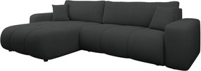 Γωνιακός καναπές Furyn L Maxi-Mauro - 274.00Χ145.00Χ72.00cm