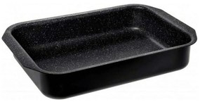 Ταψί Αντικολλητικό Ορθογώνιο Petra 70.020.41 41,5x28x7,1cm Black Cryspo Trio Αλουμίνιο