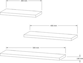 Wall Shelf Leila - White White