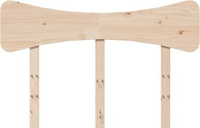 vidaXL Κεφαλάρι 120 εκ. από Μασίφ Ξύλο Πεύκου