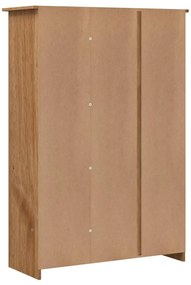 vidaXL Ντουλάπα Τρίφυλλη 118 x 50 x 171,5 εκ. Ξύλο Πεύκου Σειρά Panama