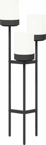 vidaXL Βάση Λουλουδιών Λευκό 42 x 39,5 x 125 εκ