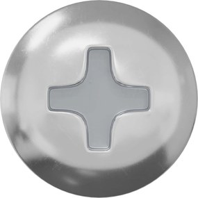vidaXL Ξυλοβίδες 12 pcs Ασημί M3,5 x 20 mm Ατσάλι