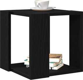 vidaXL Τραπεζάκι σαλονιού Μαύρη Οξυά 32 x 32 x 30 cm