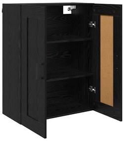 vidaXL Επιτοίχιο ντουλάπι Μαύρη Οξυά 69,5 x 34 x 90 εκ.