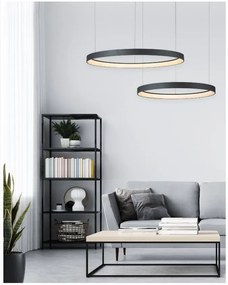 Γραμμικό Φωτιστικό SE LED SMART 80 AMAYA PENDANT BLACK Δ5 - 51W - 100W - 77-8139