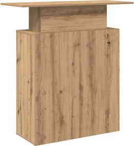 vidaXL Γραφείο υποδοχής 100x40x104 εκ. Επεξεργασμένο Ξύλο