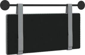 vidaXL Κρεμαστό Κεφαλάρι Ανοιχτό γκρι ύφασμα