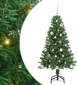 vidaXL Τεχνητό Χριστουγεννιάτικο Δέντρο με 150 LED Πράσινο 150 cm