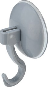 Κρεμαστράκι Βεντούζα (Φ5x8.5) Homely Γκρι 02-25281