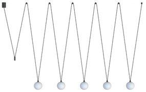 Φωτιστικό Οροφής Sling V 10355 240x42-120cm 5xG9 12W Black-White Nowodvorski