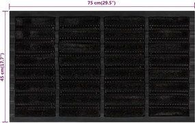 vidaXL Πατάκι Εισόδου Ορθογώνιο 45 x 75 εκ. Καουτσούκ και Κοκοφοίνικας