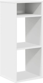 ντουλάπι βιβλίων vidaXL Λευκό 34x31x80 cm Κατασκευασμένο ξύλο