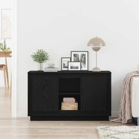 vidaXL Μπουφές Μαύρη δρυς 102 x 35 x 60 εκ. Επεξεργασμένο ξύλο