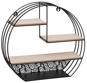Ραφιέρα Τοίχου (39.3x10.5x36) A-S Murale Black 166731A
