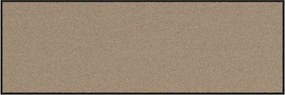 vidaXL Χαλάκι Εξώπορτας Μπεζ και Μαύρο 60 x 180 cm 100% Πολυαμίδιο