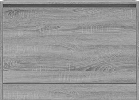 vidaXL Παπουτσοθήκη Γκρι Sonoma 80x21x57 εκ. από Επεξεργ. Ξύλο