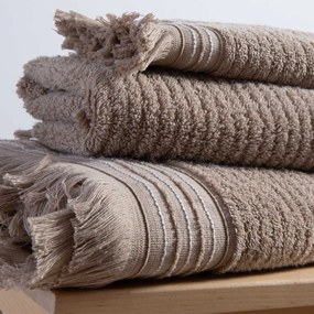 Πετσέτα Σώματος (70x140) Nef-Nef Homeware Satti Beige 500gsm