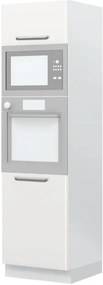 Επιδαπέδιο ντουλάπι φούρνου ψηλό Modena K21-60-RM-Λευκό γυαλιστερό - 60.00Χ60.00Χ216.00cm