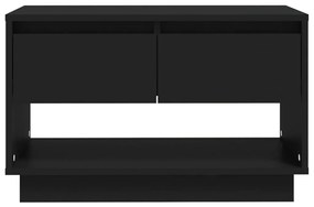 vidaXL Έπιπλο Τηλεόρασης Μαύρο 70 x 41 x 44 εκ. από Μοριοσανίδα