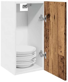 Κρεμαστό Ντουλάπι "Lyon" από Παλιό Ξύλο 30x31x60 εκ. από Τεχνητό Ξύλο