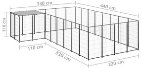 ΣΠΙΤΑΚΙ ΣΚΥΛΟΥ ΜΑΥΡΟ 10,89 Μ² ΑΤΣΑΛΙΝΟ 3082226