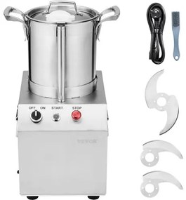 VEVOR Food Processor &amp; Vegetable Chopper 4L Food-Grade Stainless Steel Blender