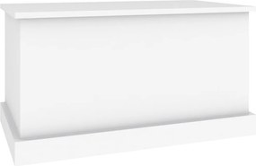 vidaXL Κουτί Αποθήκευσης Λευκό 70x40x38 εκ. από Τεχνητό Ξύλο