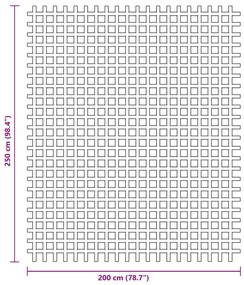 Χαλί Σκηνής Μπλε 2,5x2 μ.