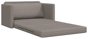 vidaXL Κρεβάτι καναπές Taupe 124 x 71 x 78 εκ ύφασμα