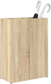 vidaXL Σχέδιο &amp; βάση αποθήκευσης Δρύς Sonoma 40 x 20 x 55,5 εκ
