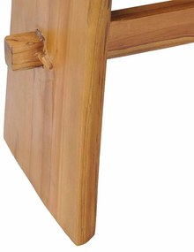 vidaXL Σκαμπό από Μασίφ Ξύλο Teak