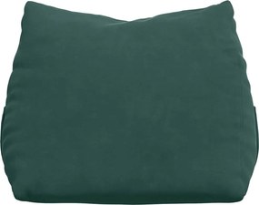 vidaXL Μαξιλάρι Πλάτης Σκούρο Πράσινο 45 x 20 x 35 εκ.
